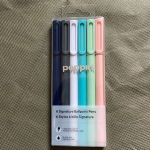 Poppin ballpoint pens